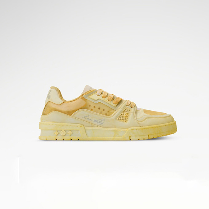 lv louis vuitton trainer floral sneaker